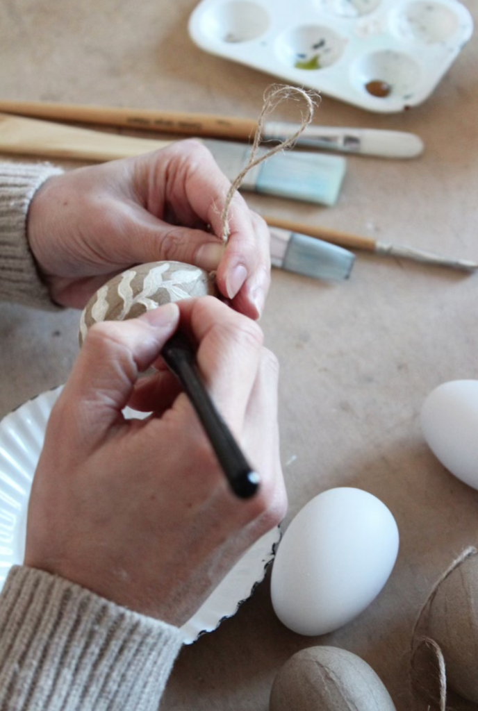 Hand Painted Egg Ornaments Pop In Workshop 23/3/24